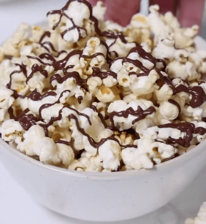 How to Make Easy Chocolate Drizzled Popcorn Popsmith